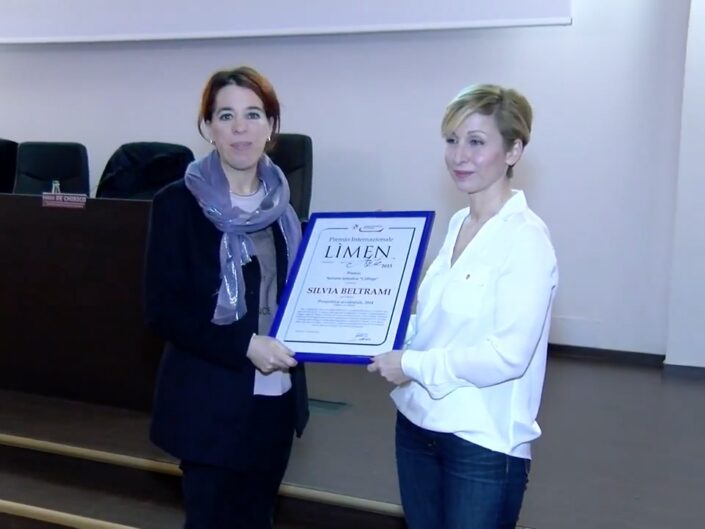 Silvia Beltrami | Dorina Bianchi premiazione Limen arte